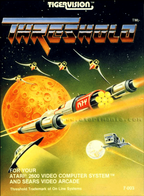 Threshold box art for Atari 2600